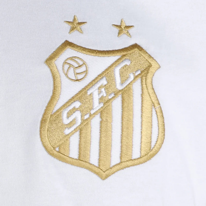 Camisa Santos Pelé Athleta Comemorativa 1000 Gols Branca