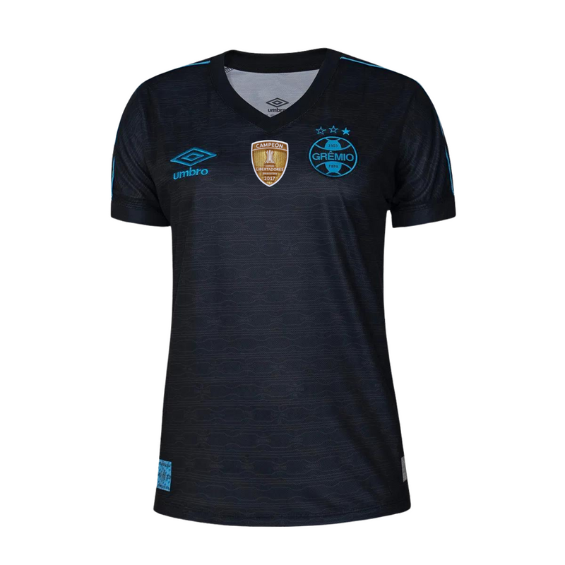 Camisa III Feminina Grêmio 23/24 Preta