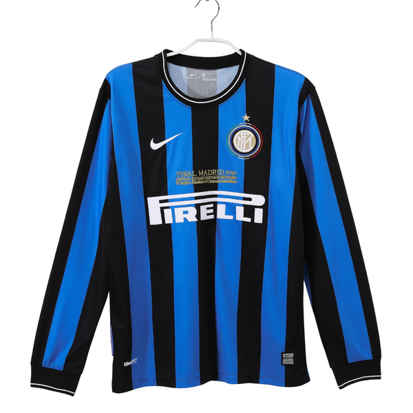 Camisa Retrô Inter de Milão Manga Longa 2009/10 Home