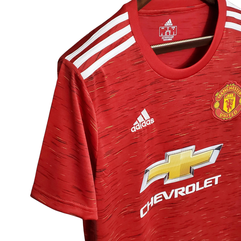 Camisa Retrô Manchester United 2020/21 Home