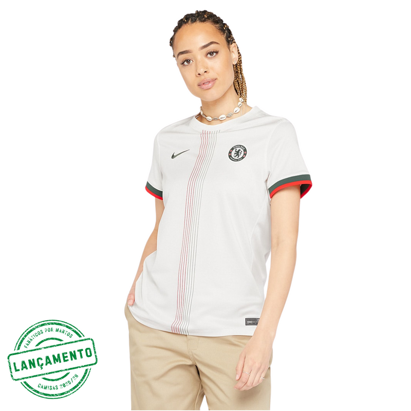 Camisa Feminina Chelsea 2025/26 Away