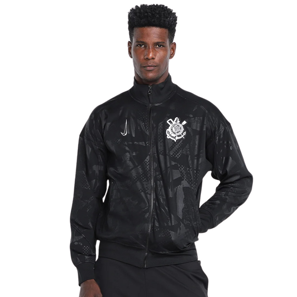 Jaqueta III Corinthians 24/25 Masculina - Preto