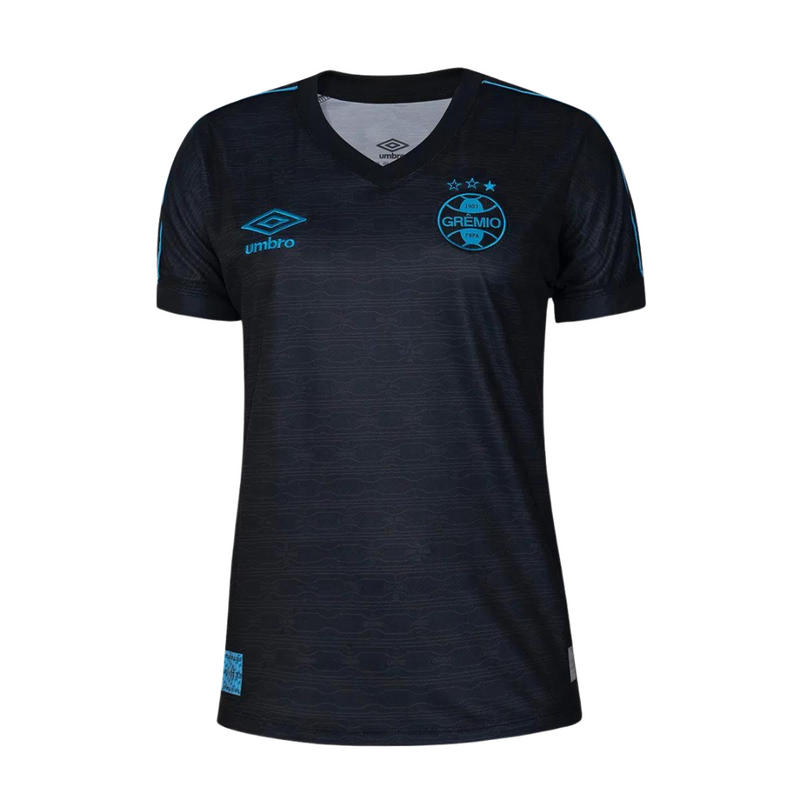 Camisa III Feminina Grêmio 23/24 Preta