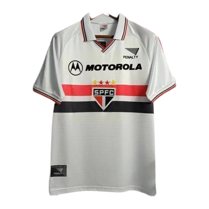 Camisa Retrô São Paulo Motorola 1999 Home