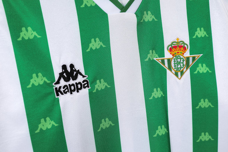 Camisa Retrô Real Betis Manga Longa 1995/96 Home