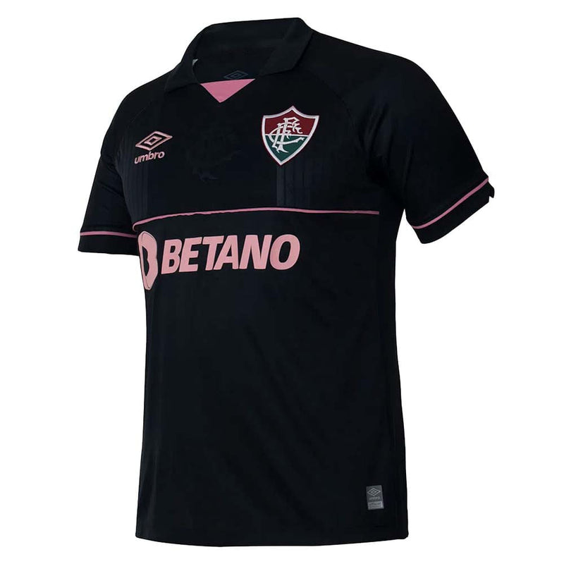 Camisa Fluminense 23/24 Goleiro Preto/Rosa
